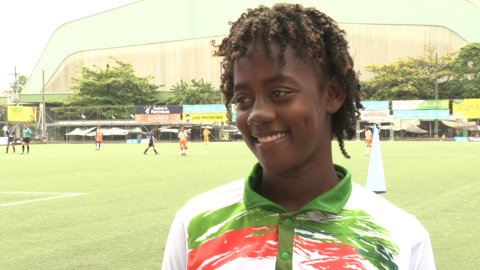 Helis Torres, la goleadora antioqueña del Baby Fútbol Femenino