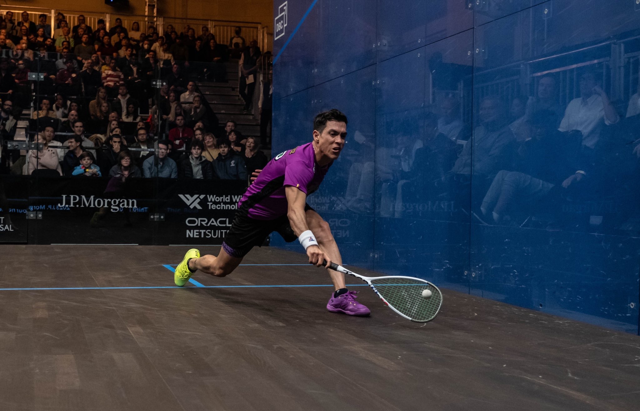 Miguel Rodríguez brilla con su squash en la Gran Manzana