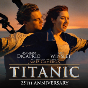 "Titanic" regresa a cine 25 años después