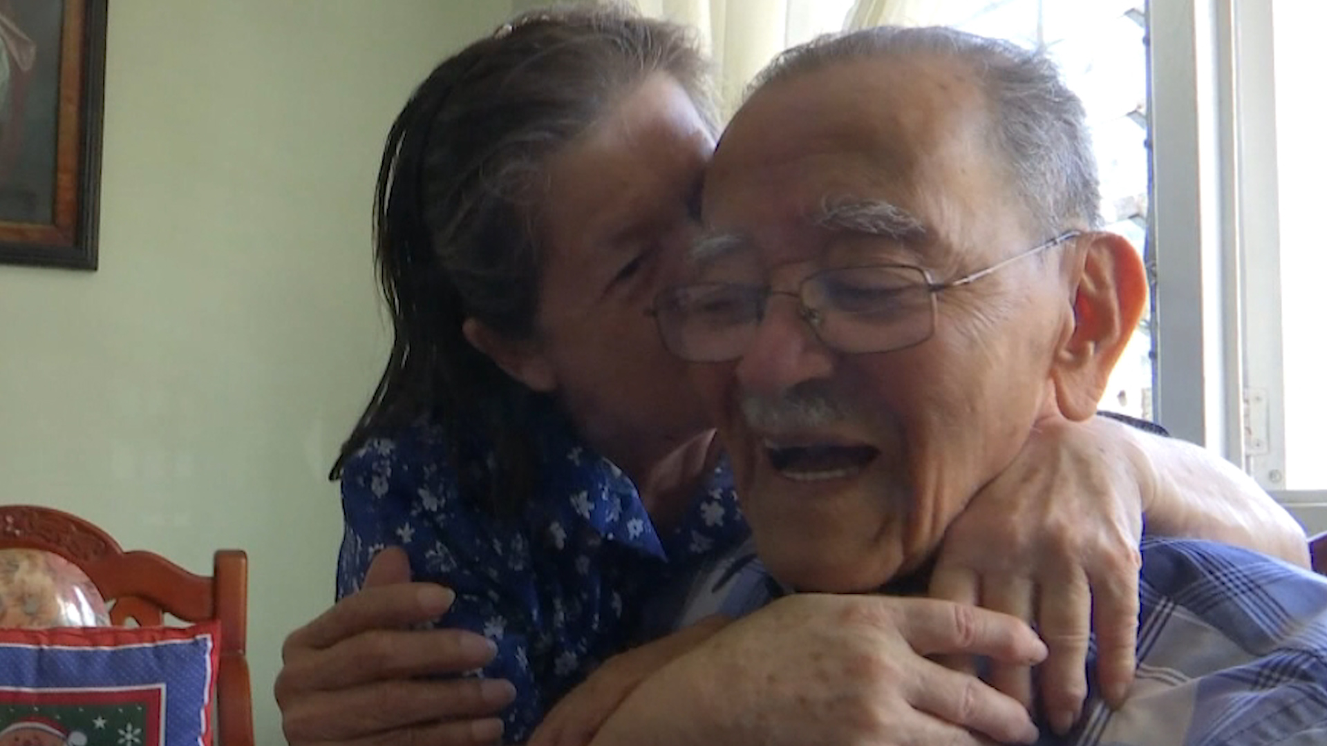 Ángel María, habitante de Manrique, celebró sus 103 años de vida