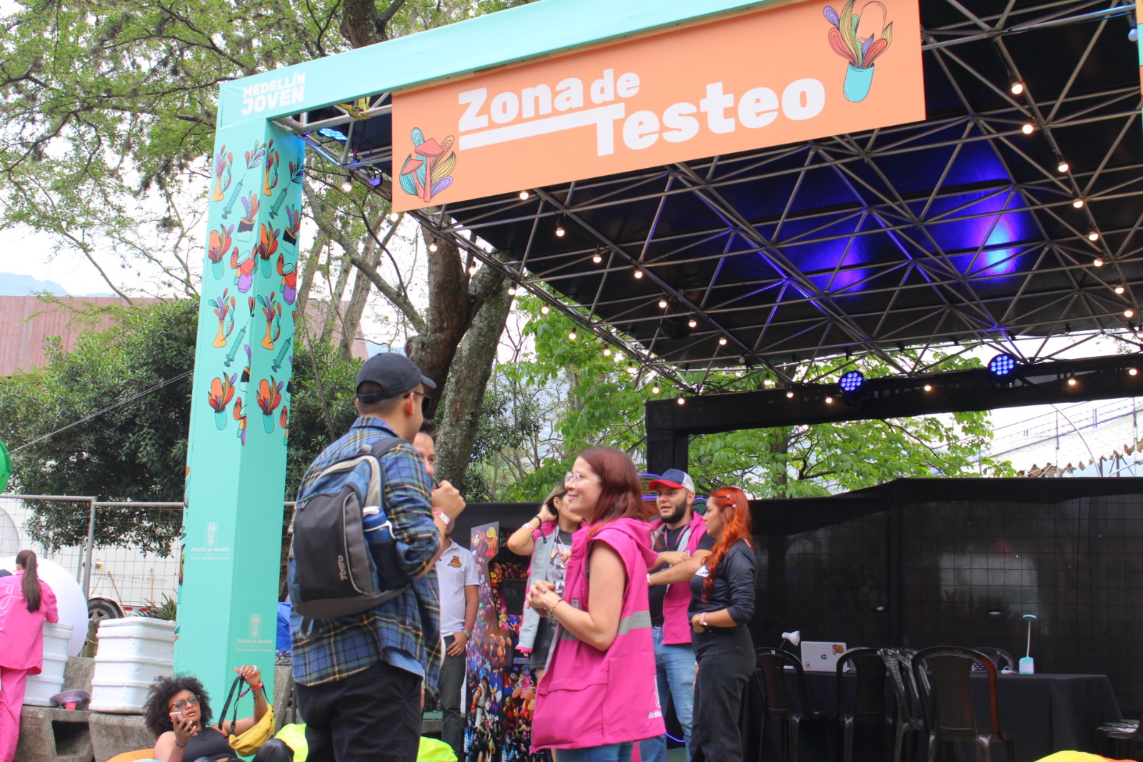 En La Solar iniciaron jornadas de testeo de sustancias psicoactivas en festivales