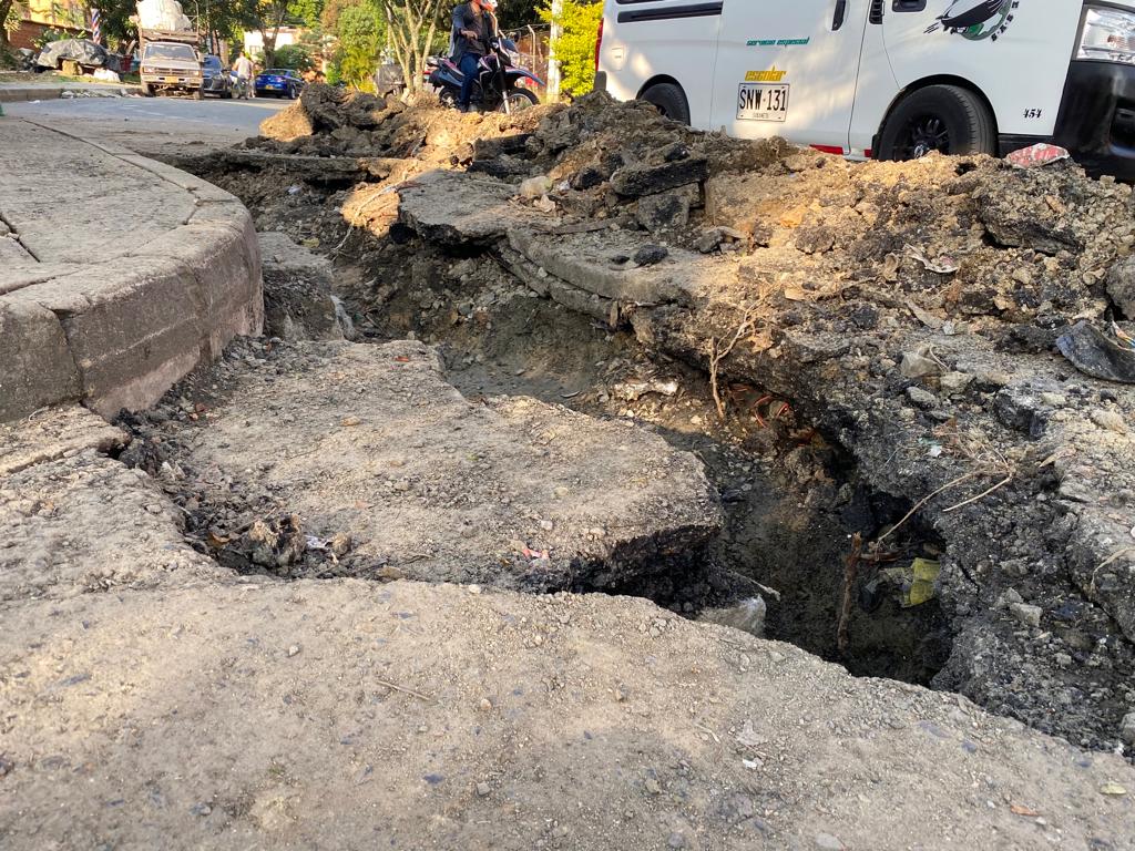 En Belén se levantó el pavimento tras creciente de quebrada