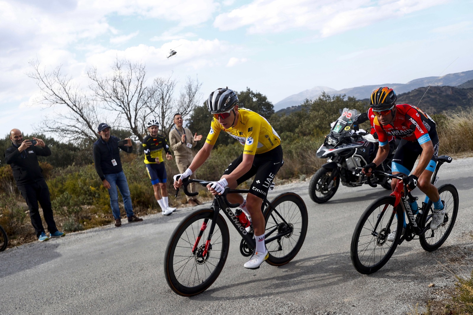 Santiago Buitrago es segundo en la general de la Vuelta a Andalucía