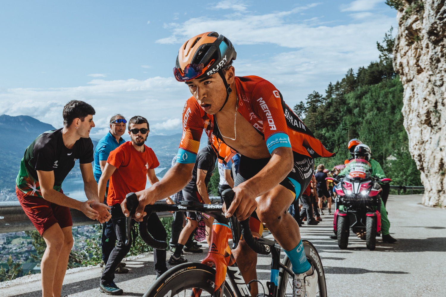 Santiago Buitrago fue cuarto en la Vuelta a Andalucía