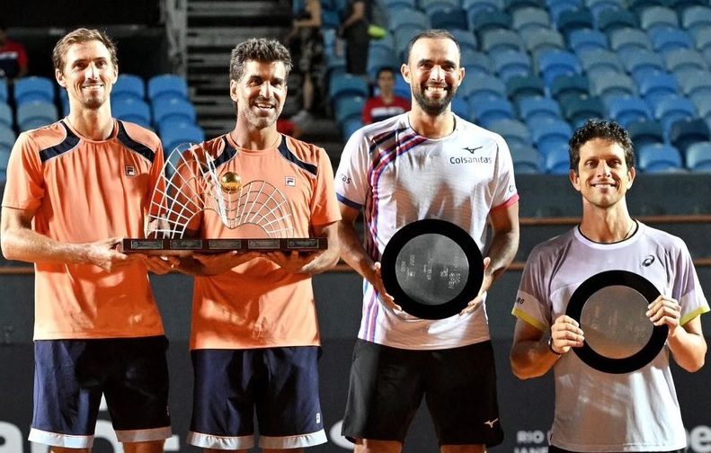 Cabal, sin Farah, terminó 2° en el ATP de Río de Janeiro