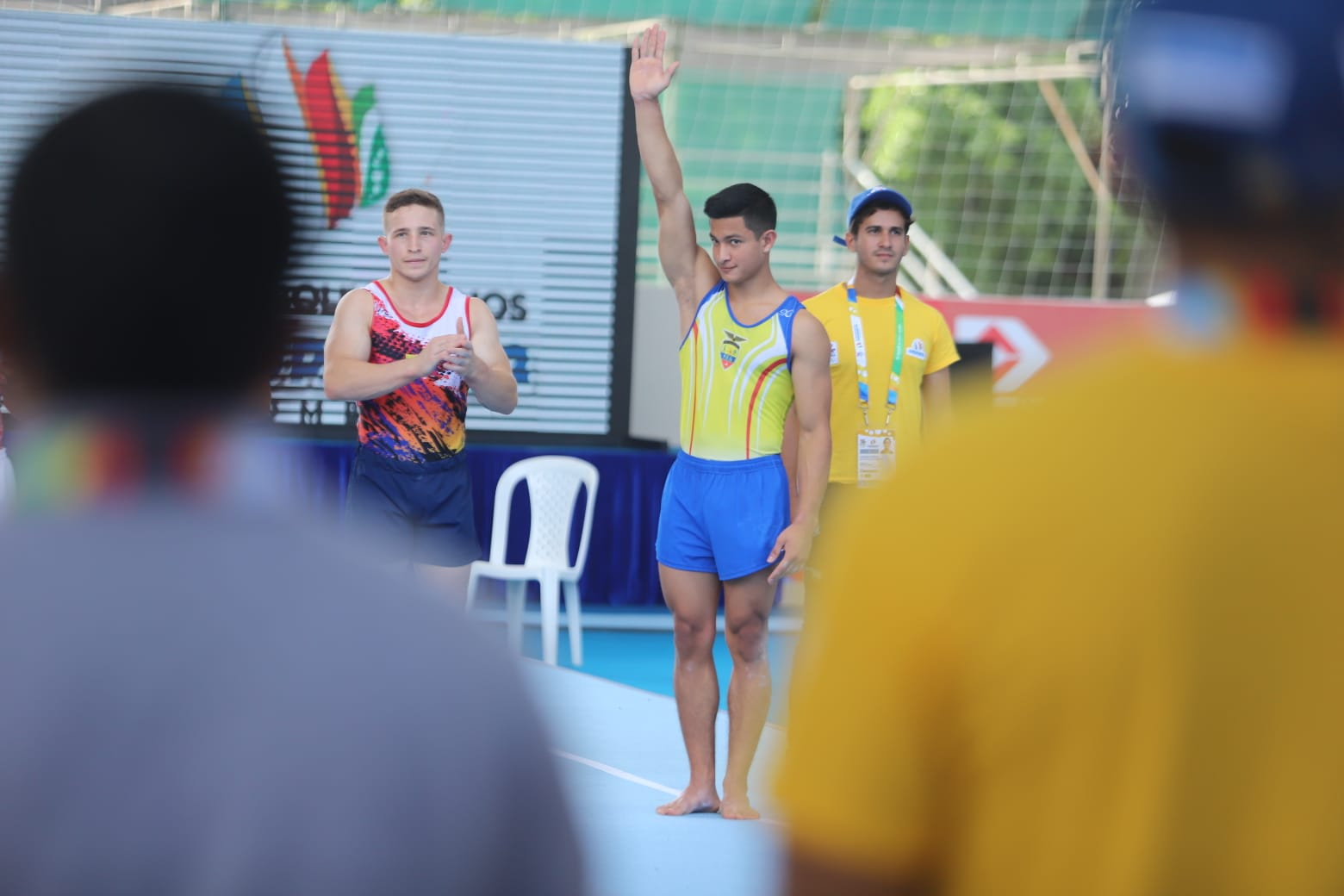 Selección Ecuador de Gimnasia entrena en Medellín