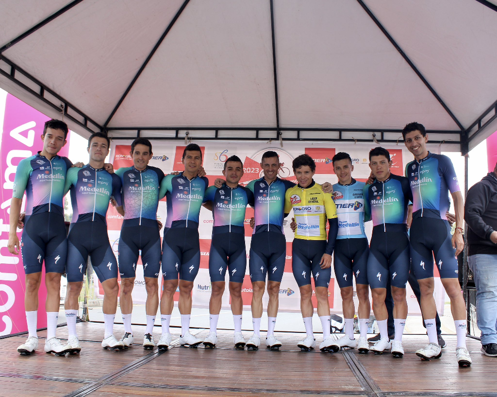 El Team Medellín EPM ganó la crono de la Clásica Rionegro