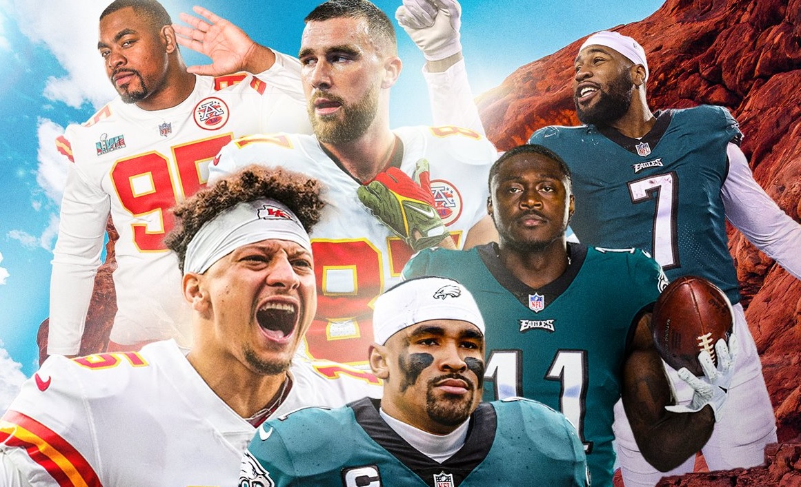 Llegó el día del Super Bowl 57° entre Chiefs y Eagles