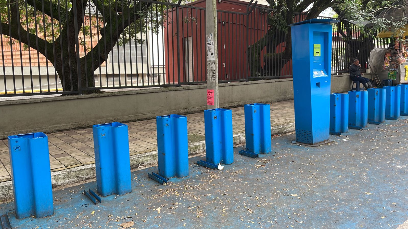 ¿Hasta cuándo? Nuevo hurto casi deja una estación de EnCicla sin servicio