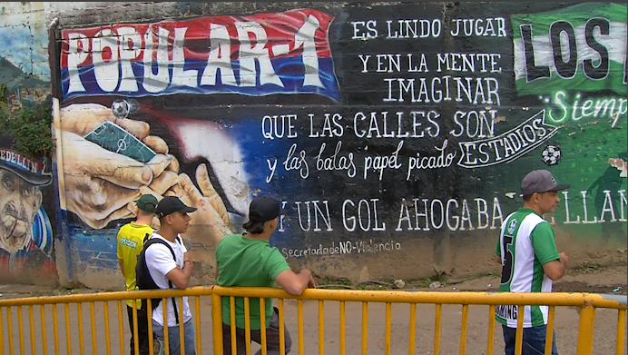 Murales de fútbol generan cultura de paz en el Distrito