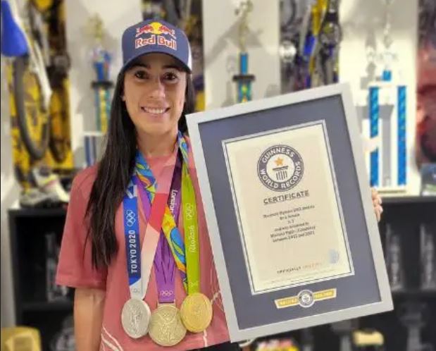 Mariana Pajón recibió certificado de Guinness Record