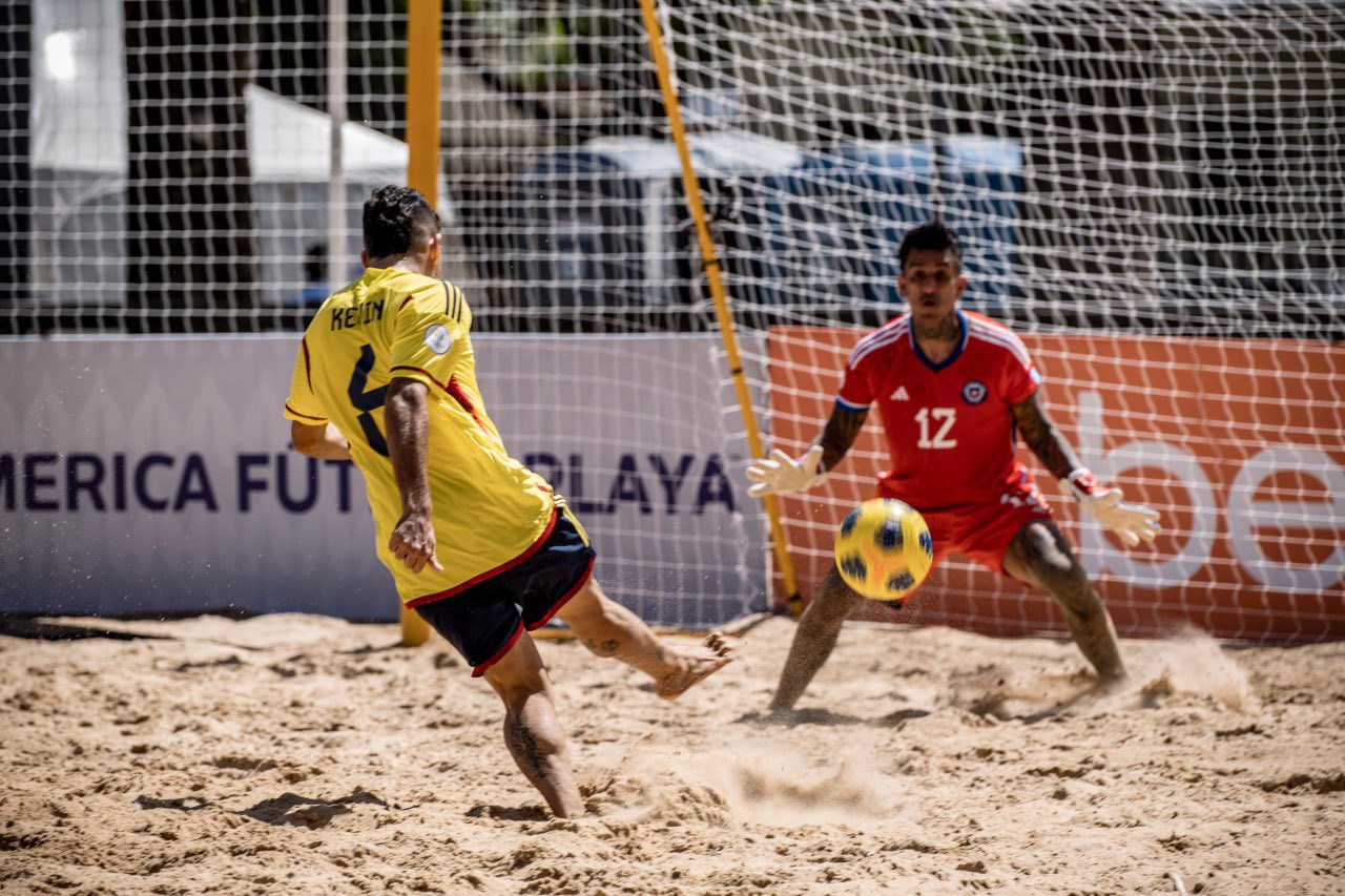 Copa América Fútbol Playa 2023: dos victorias para Colombia