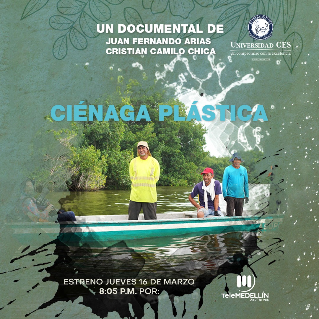 Ciénaga plástica, un documental sobre el efecto de los microplásticos