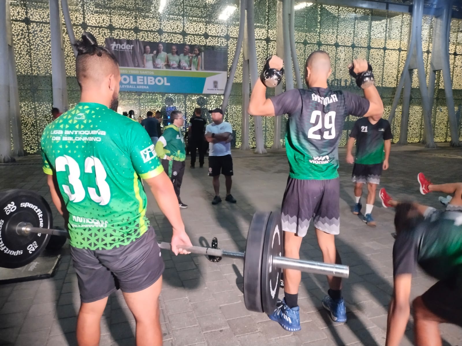 Selección Antioquia de balonmano continúa preparación para Juegos Nacionales