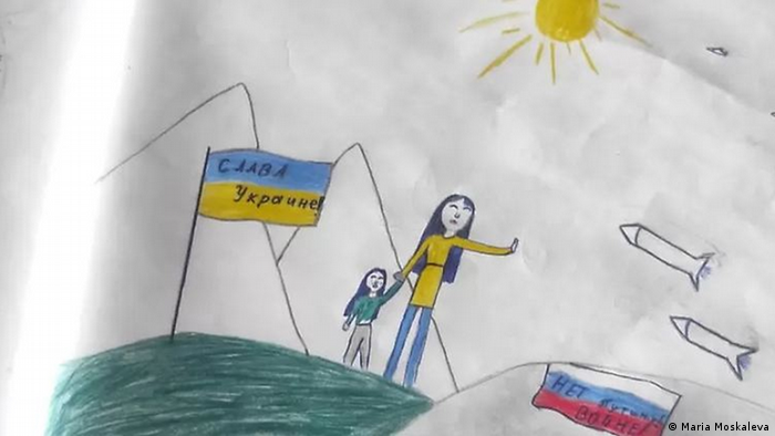 Dibujo de niña rusa causó la detención de su padre 