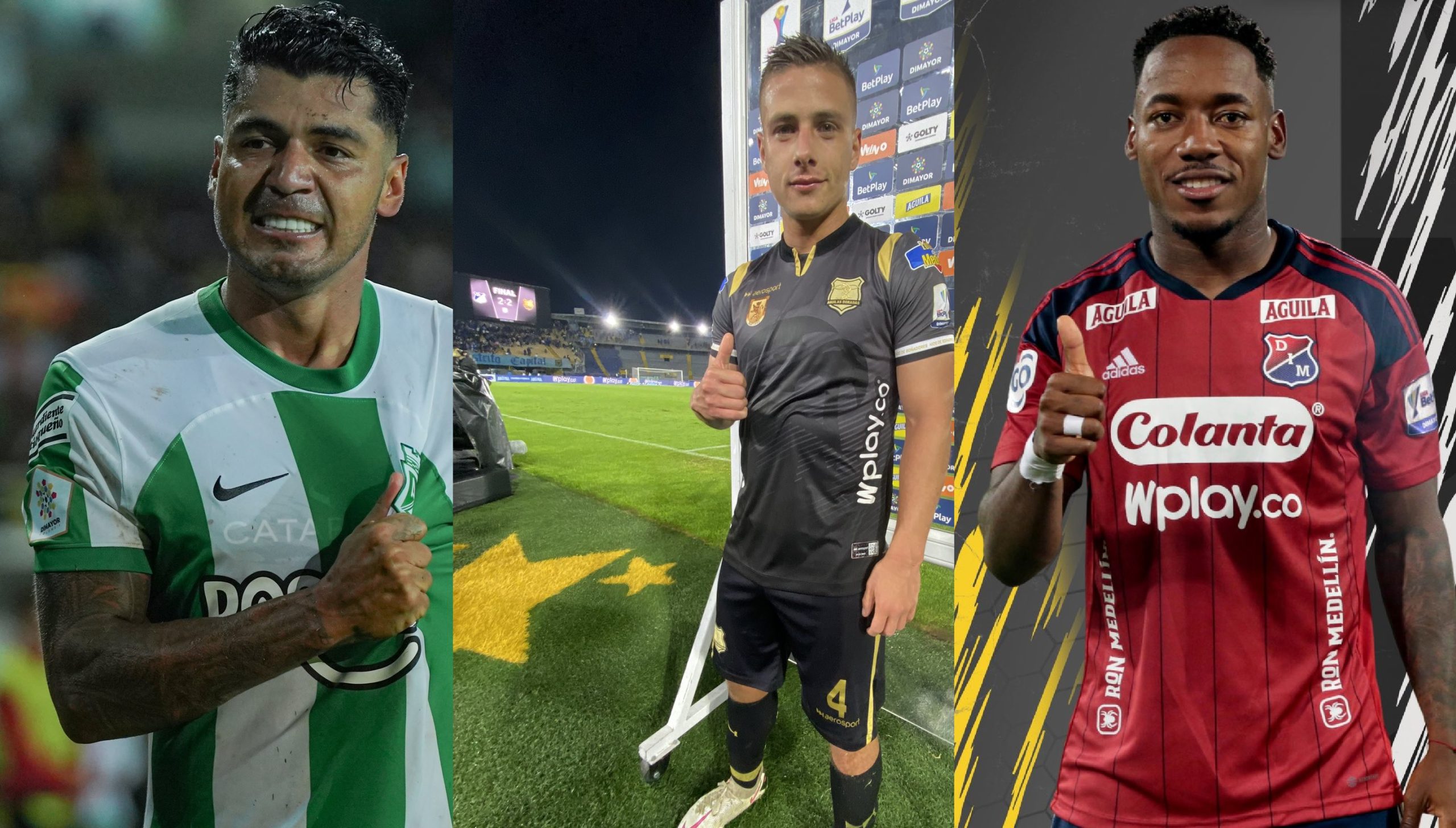 Tres antioqueños entre los 8 de la Liga Colombiana