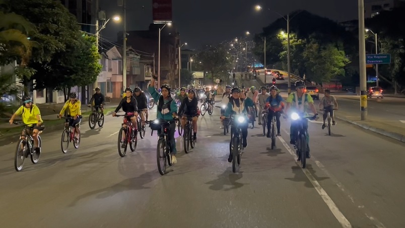 Regresan las ciclovías nocturnas a Medellín y estos serán los trayectos