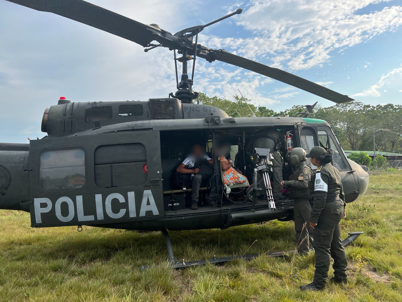 Menor es picado por una serpiente y trasladado en helicóptero desde el Bagre, Antioquia