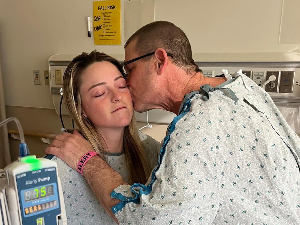 [Video] Momento en el que un padre se entera que su hija le donó un riñón