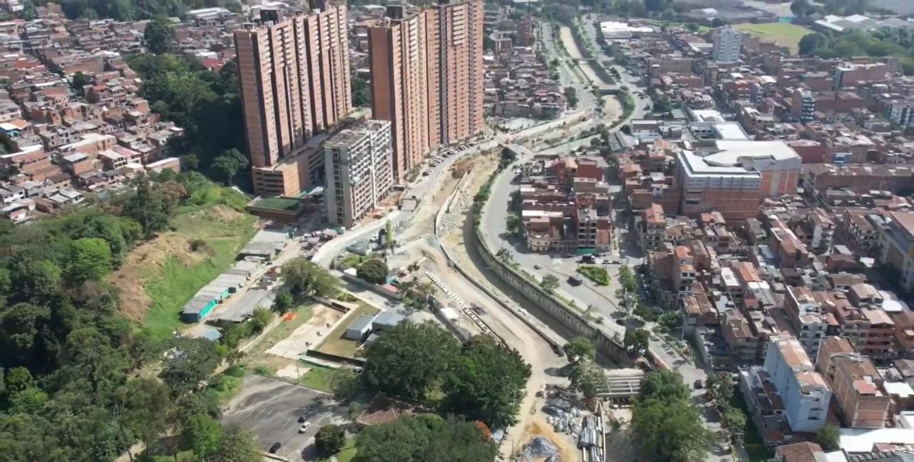 En un 80% avanzan obras de Metroplús en Itagüí