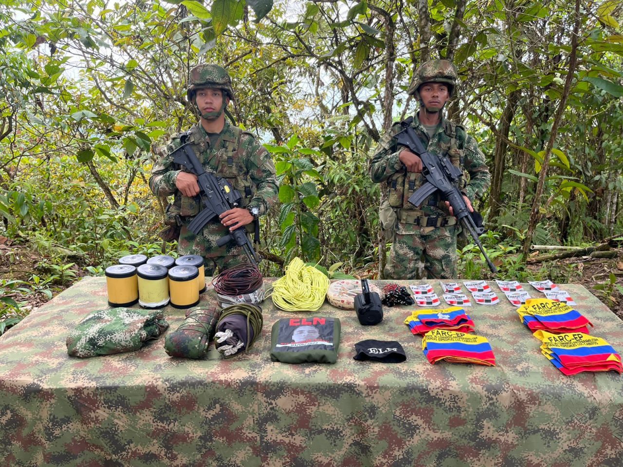 Destruyeron seis minas antipersonal en Tarazá, Antioquia
