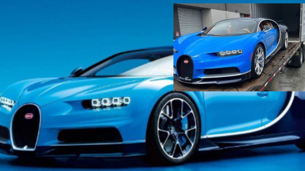 Primer Bugatti Chiron en llegar a Medellín ¿Quién será el dueño?