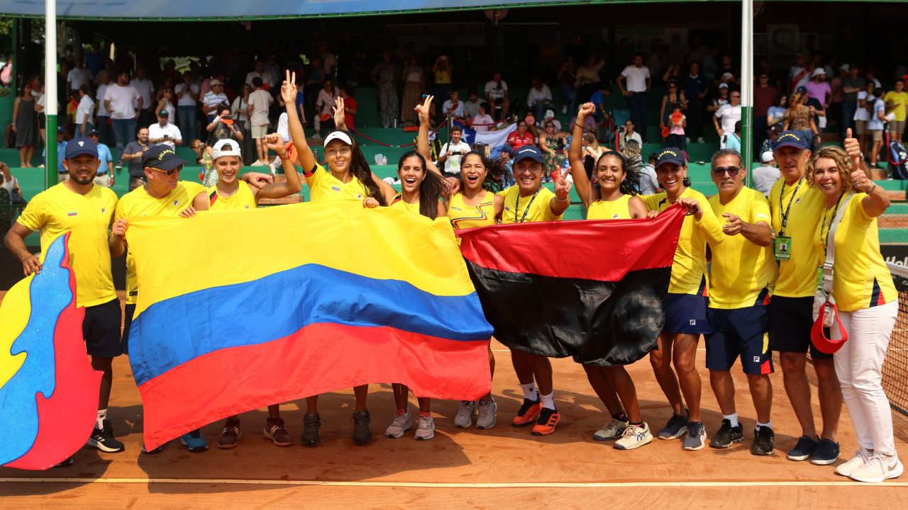 ¡Histórico, Colombia se clasificó en la Billie Jean King Cup!