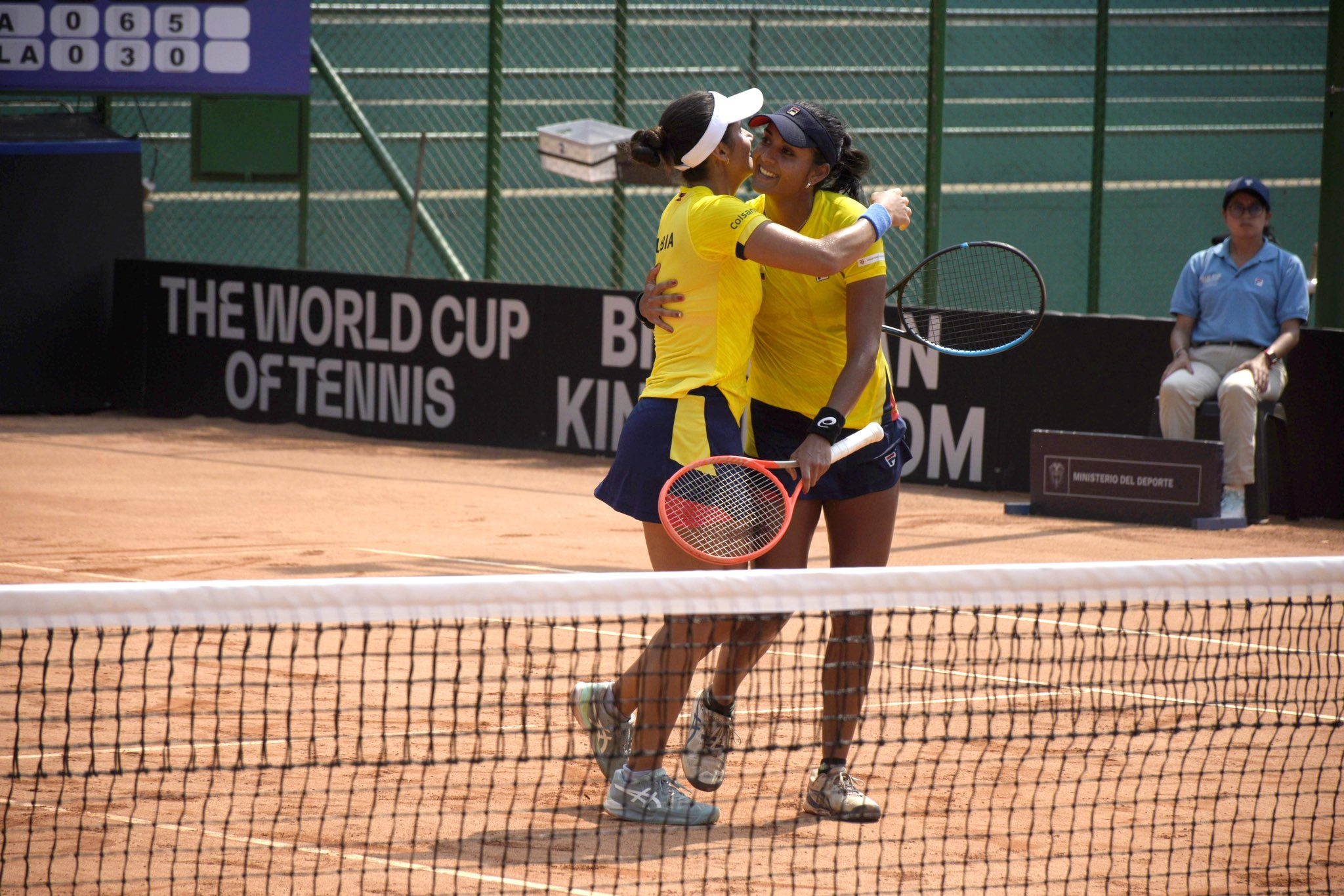 Otro punto más para Colombia en la Billie Jean Cup de tenis