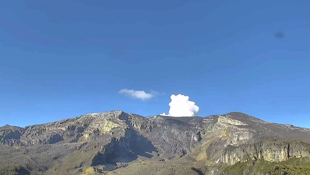 Nevado del Ruiz presenta las magnitudes más altas desde 1985
