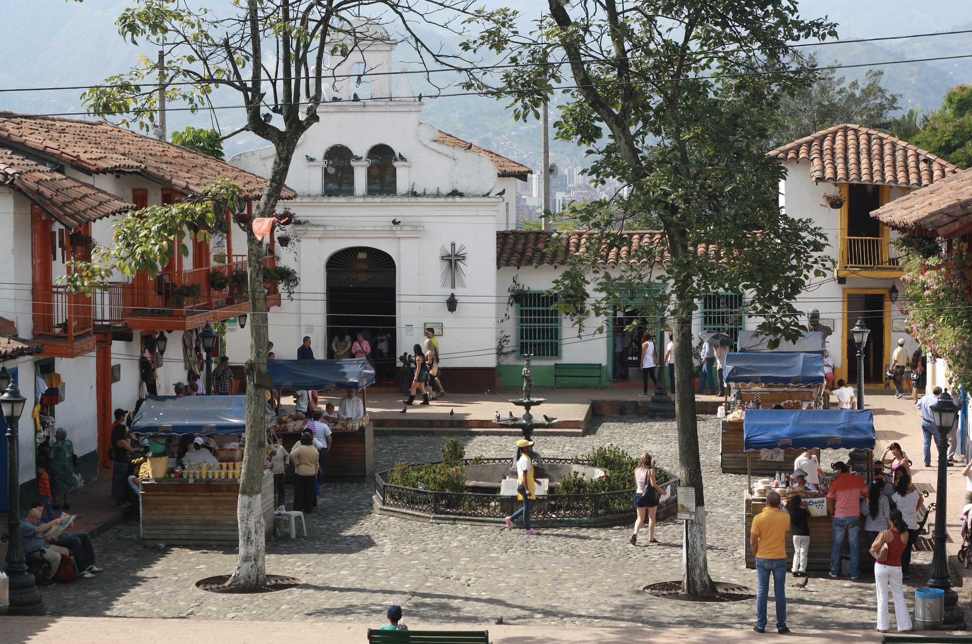 Comerciantes del Pueblito Paisa temían que no llegaran turistas en Semana Santa