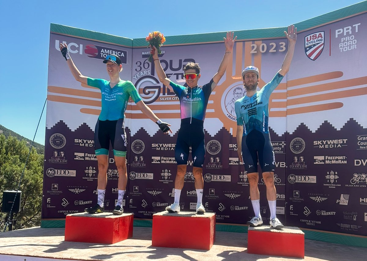 'Supermán' López, primer líder del Tour de Gila