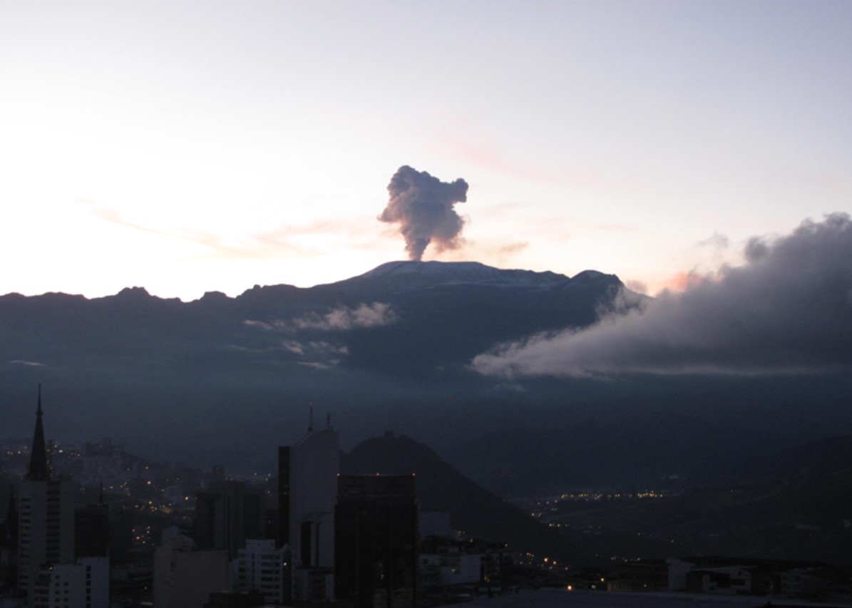 Así está la situación en el volcán Nevado del Ruiz