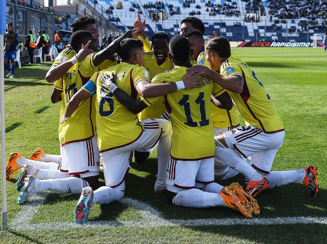 Selección Colombia avanzó a cuartos del Mundial Sub 20