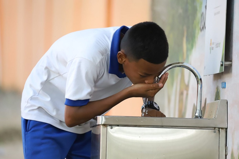Fundación EPM llevó agua potable a institución educativa  en Toluviejo, Sucre