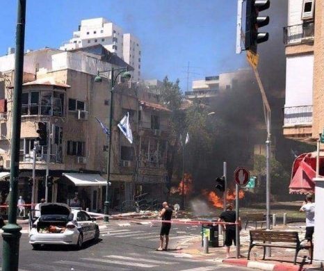 [Video] Así corre la gente en Israel tras bombardeo desde Gaza