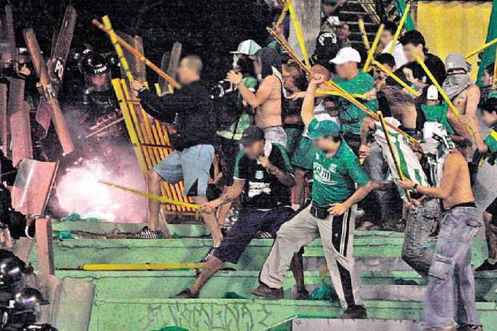 La policía no volverá a brindar seguridad a los partidos de fútbol