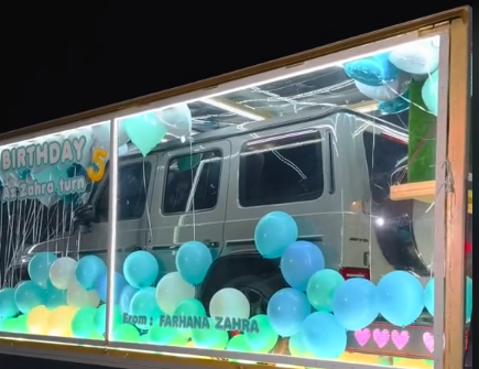 [Video] ¡Increíble! Le regalan camioneta a una niña de 5 años por insólita razón