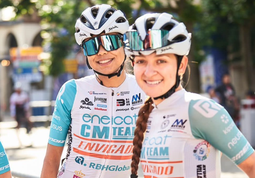Ciclismo femenino colombiano se destaca en España