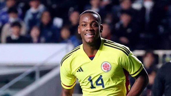 Colombia Sub 20 pierde a un delantero