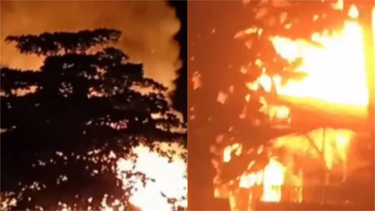 [Video] Voraz incendio consumió varias viviendas en Vigía del Fuerte