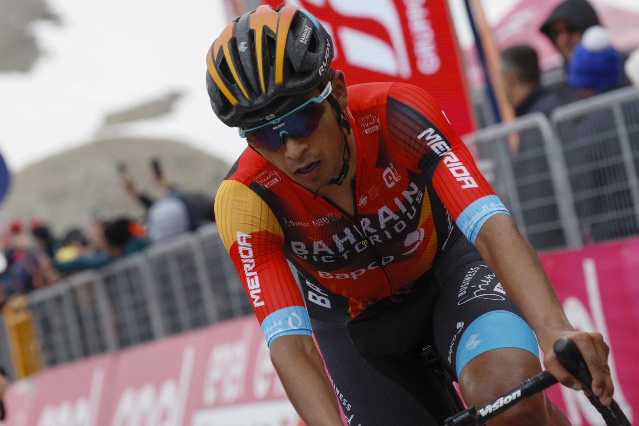 Buitrago, el mejor colombiano del Giro; Rubio, el mejor de la etapa