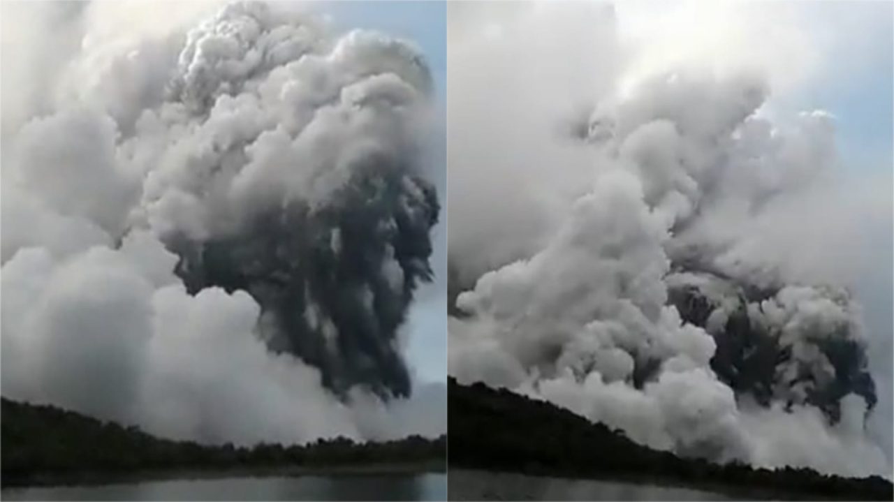 [Video] Volcán Rincón de la Vieja en Costa Rica, entró en erupción