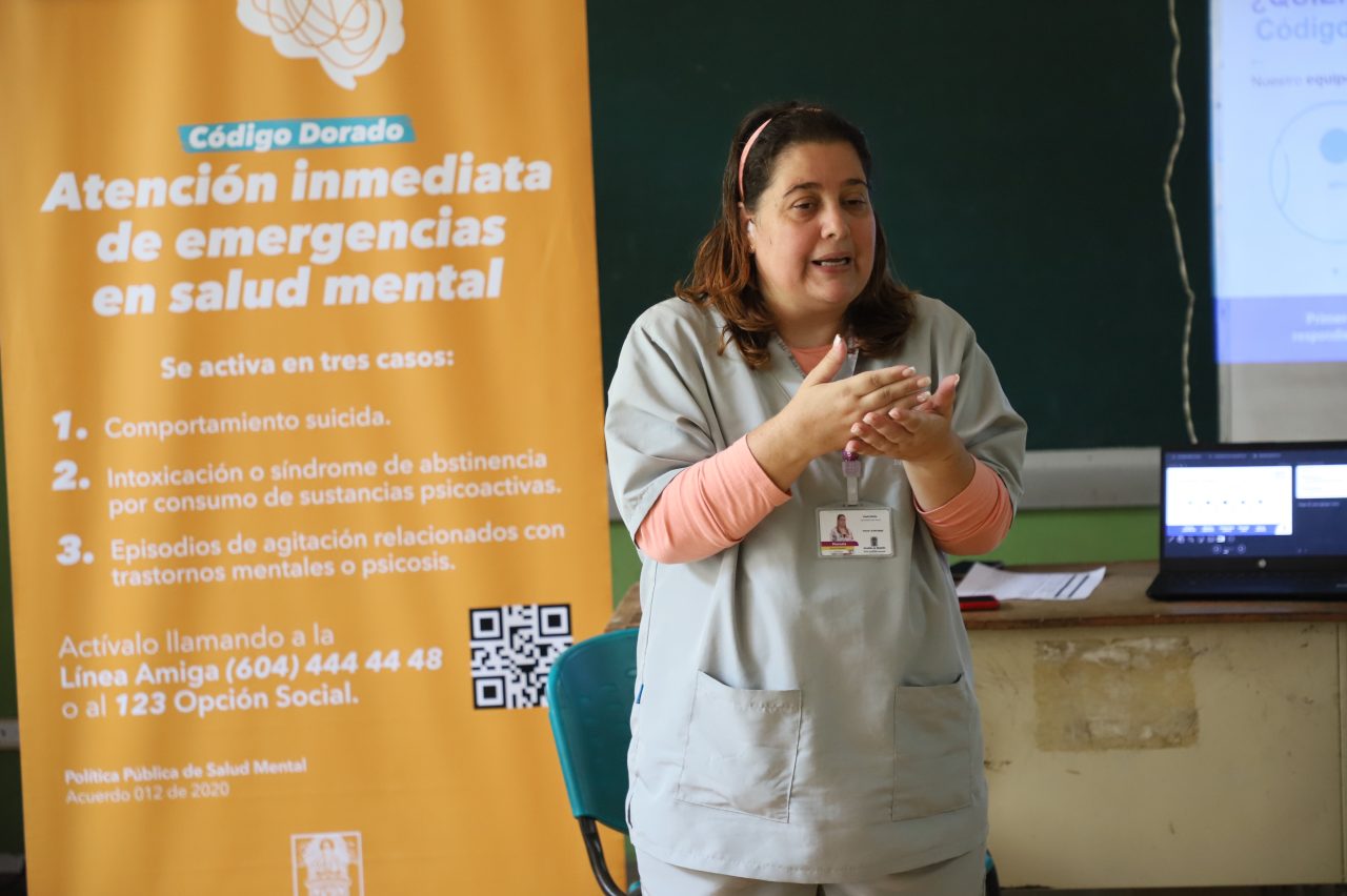 Código Dorado protege la salud mental en la escuela