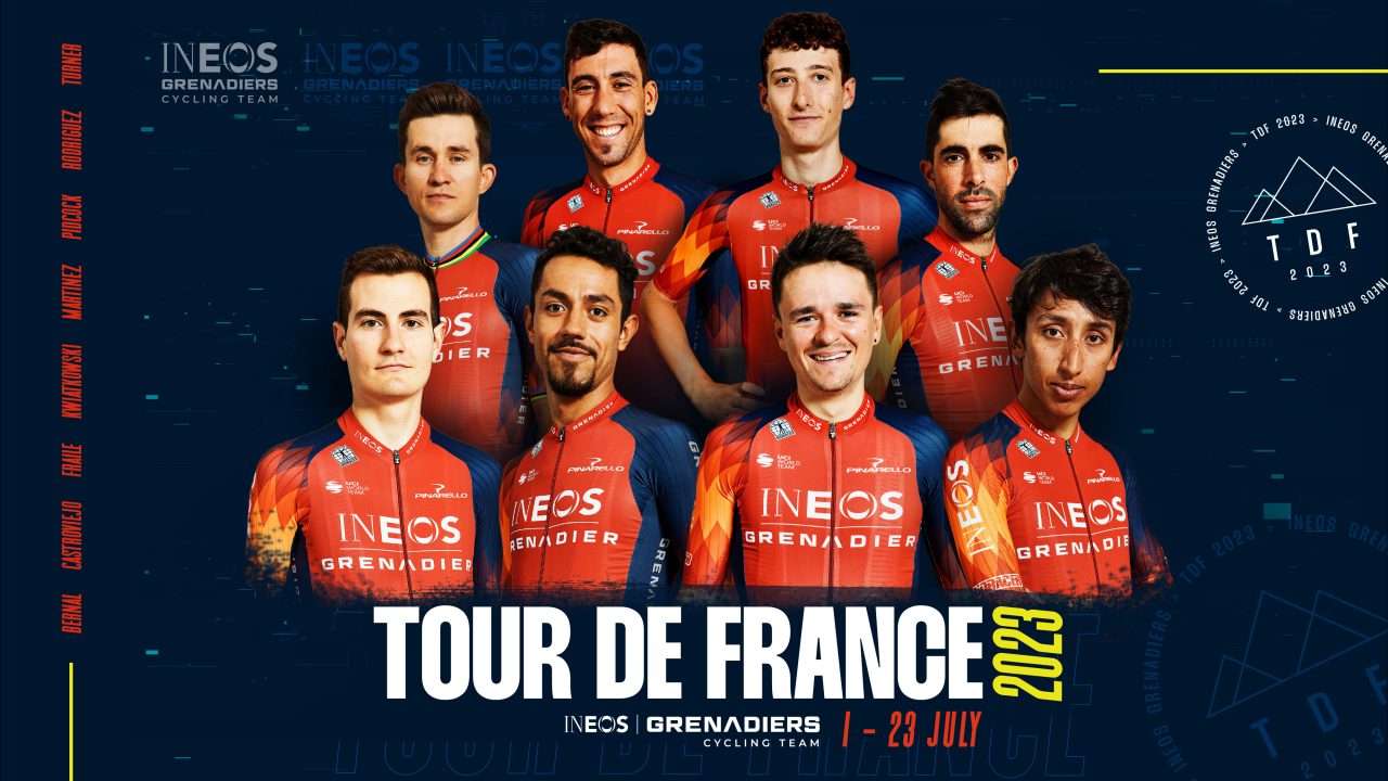 Egan Bernal y Daniel Martínez, en la nómina del Ineos para el Tour de Francia 2023