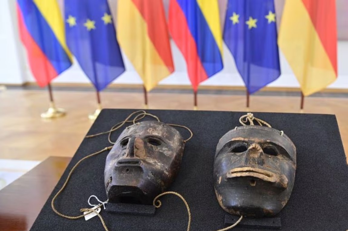 Alemania devuelve máscaras sagradas a Colombia