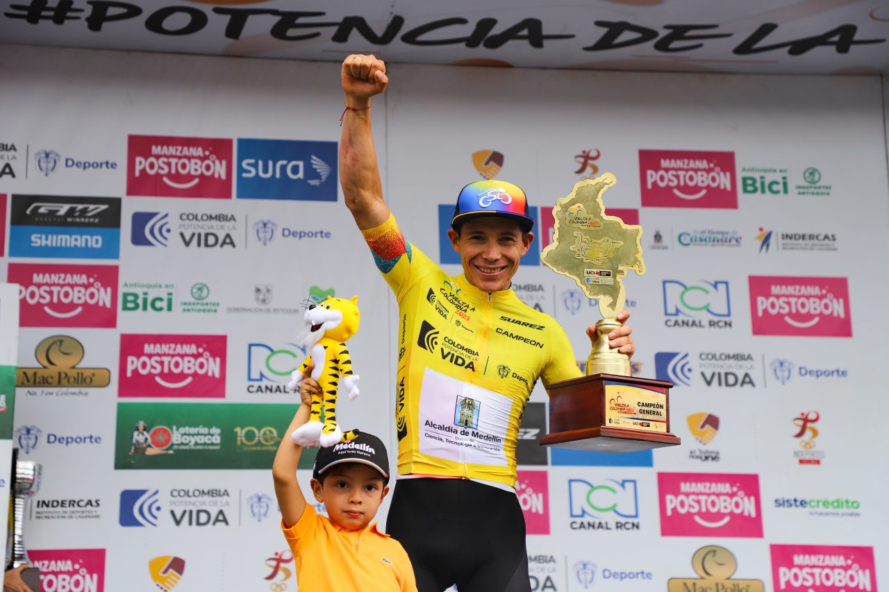 Supermán López dominó y ganó la Vuelta a Colombia 2023