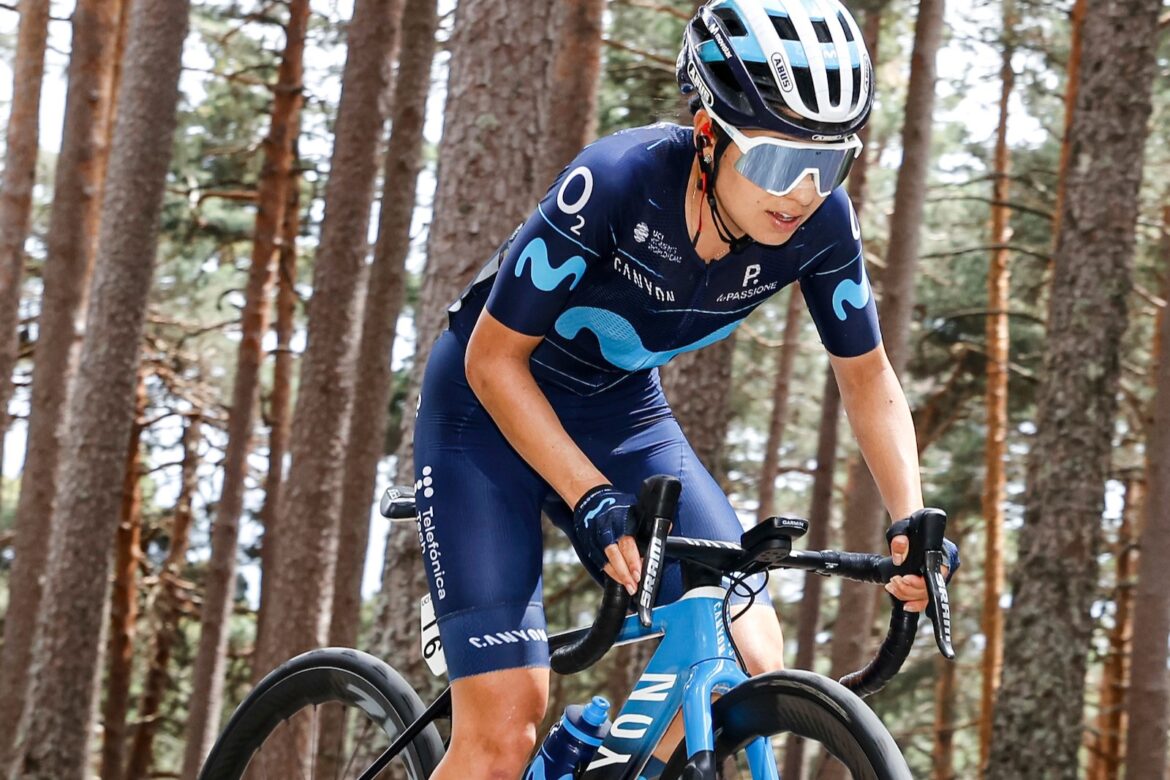 Paula Patiño está lista para la segunda parte de la temporada con Movistar Team