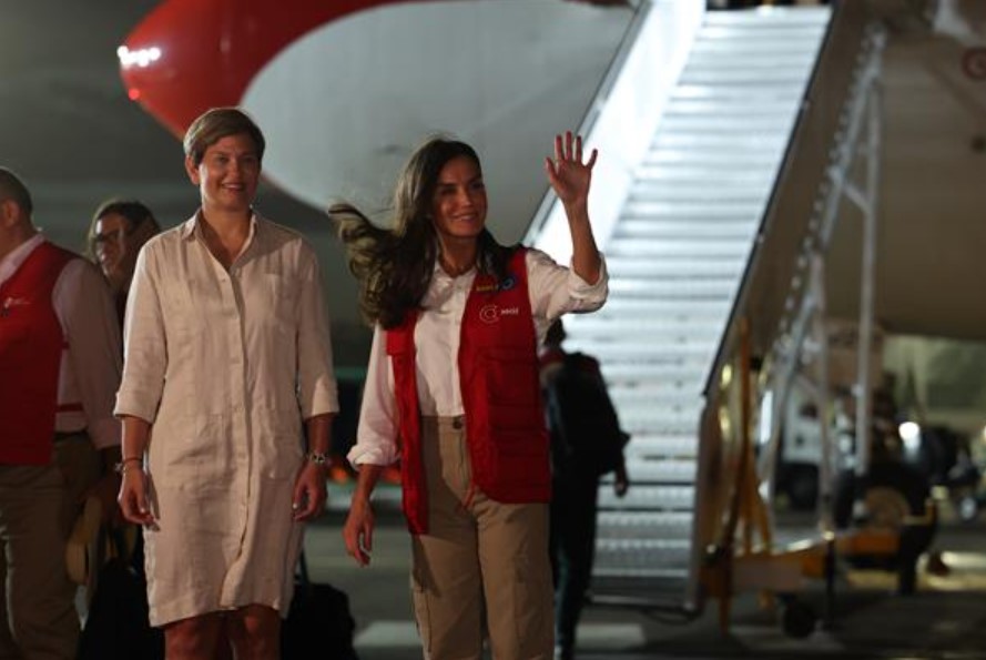 Esto hacen Verónica Alcocer y la Reina Letizia en Cartagena