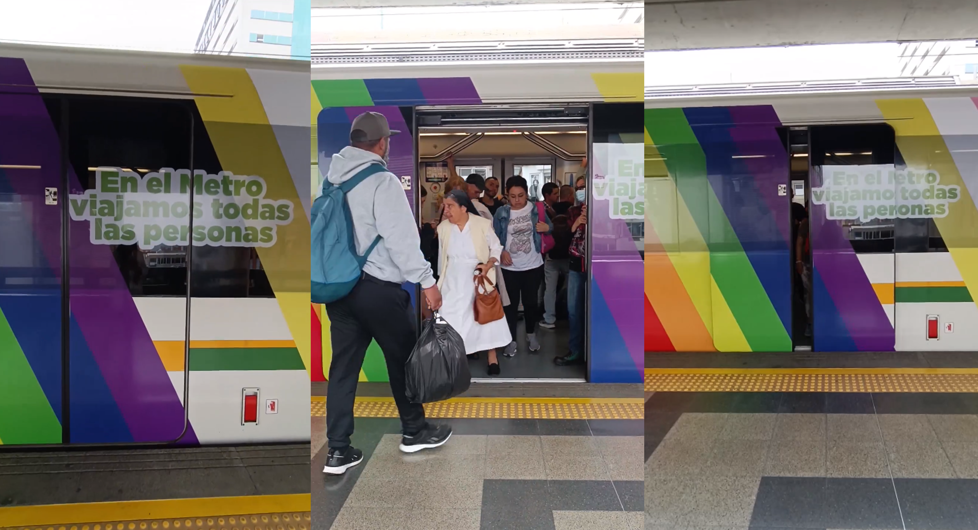 El Metro de Medellín celebra el Mes del Orgullo con un poderoso mensaje inclusivo