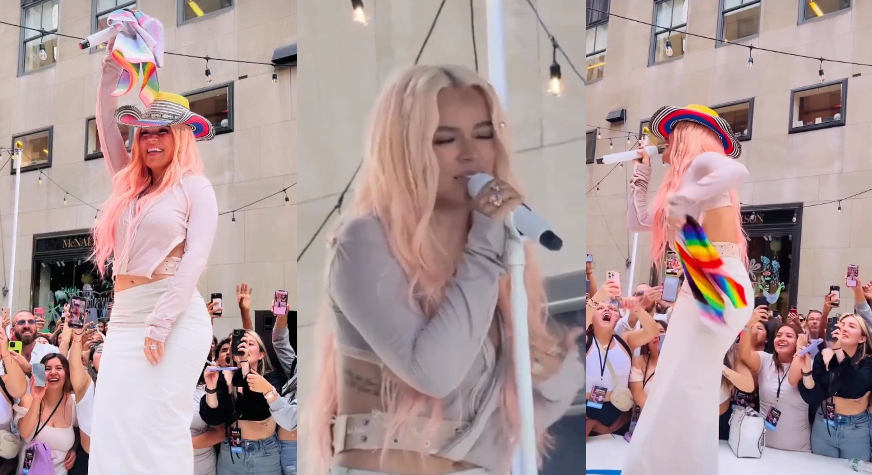 Karol G cautiva al público en el Citi Concert Series del Today Show